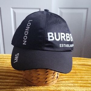 Authentic Burberry Horseferry Baseball Cap